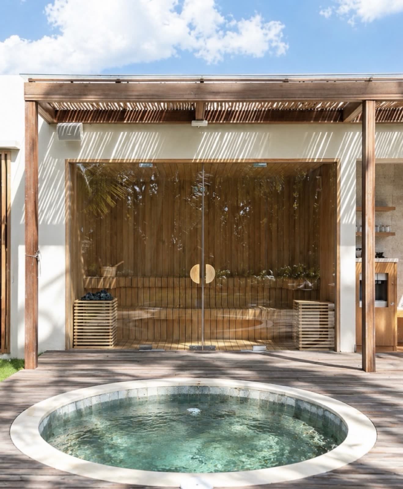 Ocean-view turnkey wellness zone by 5 Elements in Bali